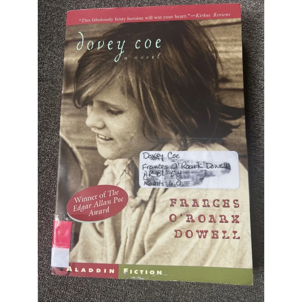 Aladdin Dovey Coe Novel Kids Paperback Multi Edgar Allan Poe Award Winner